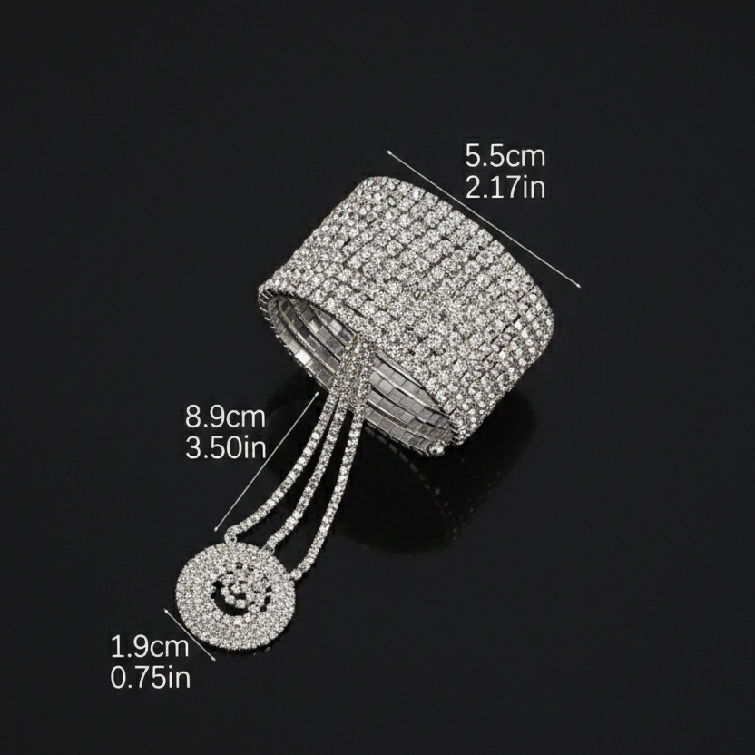 CAROVA Luxury  - Edles Silber - Armband Exklusive Dasein