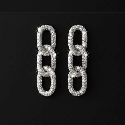 CAROVA Luxury - Elegante Zirkonia Ohrringe – Zeitlose & stilvoll